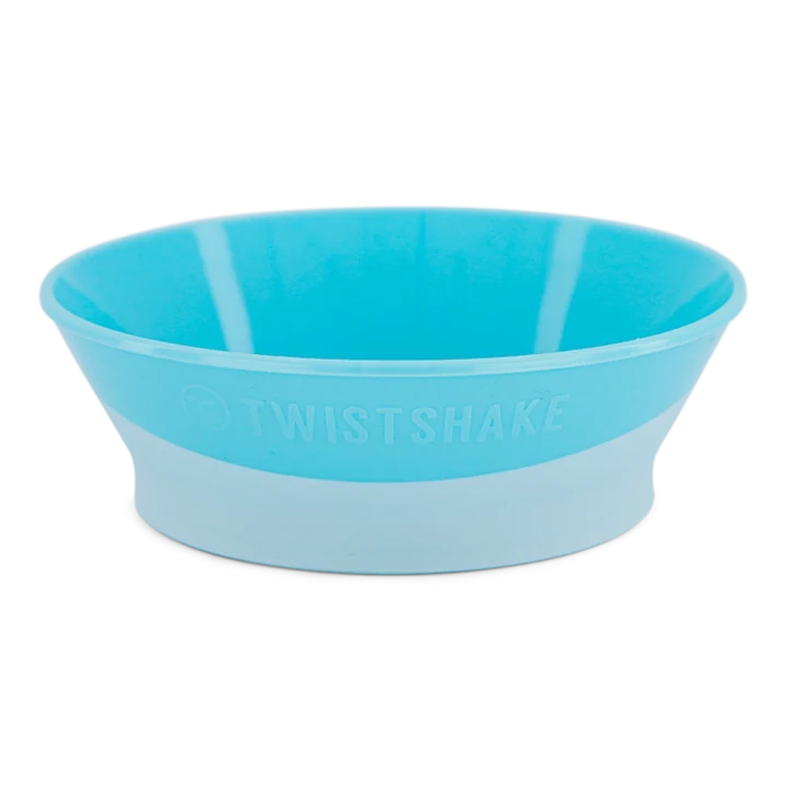 Twistshake Djup tallrik 6 mån+ Pastellblå Twistshake
