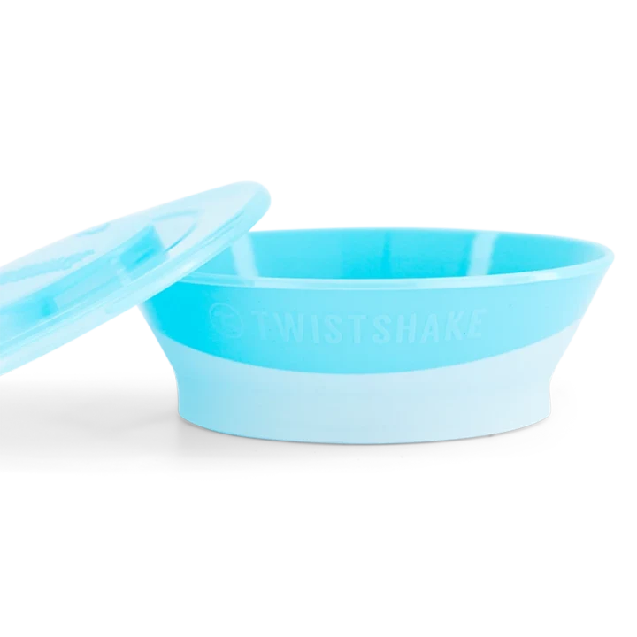 Twistshake Djup tallrik 6 mån+ Pastellblå Twistshake