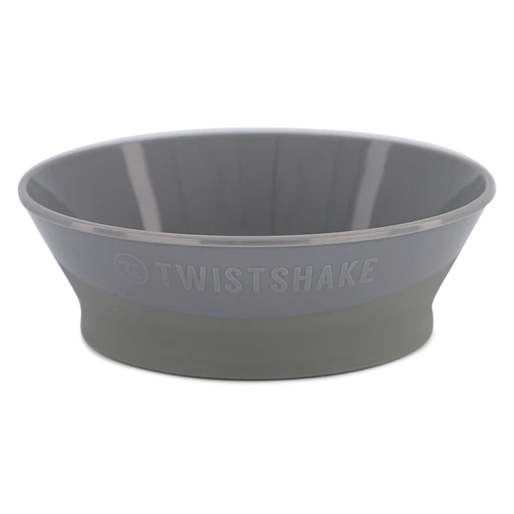Twistshake Djup tallrik 6 mån+ Pastell Grå Twistshake