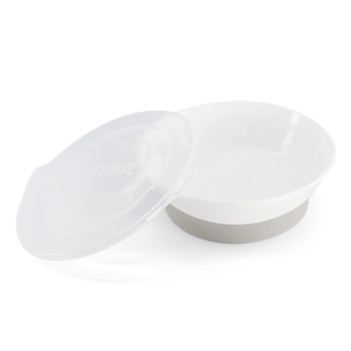 Twistshake Djup tallrik 6 mån+ Vit Twistshake