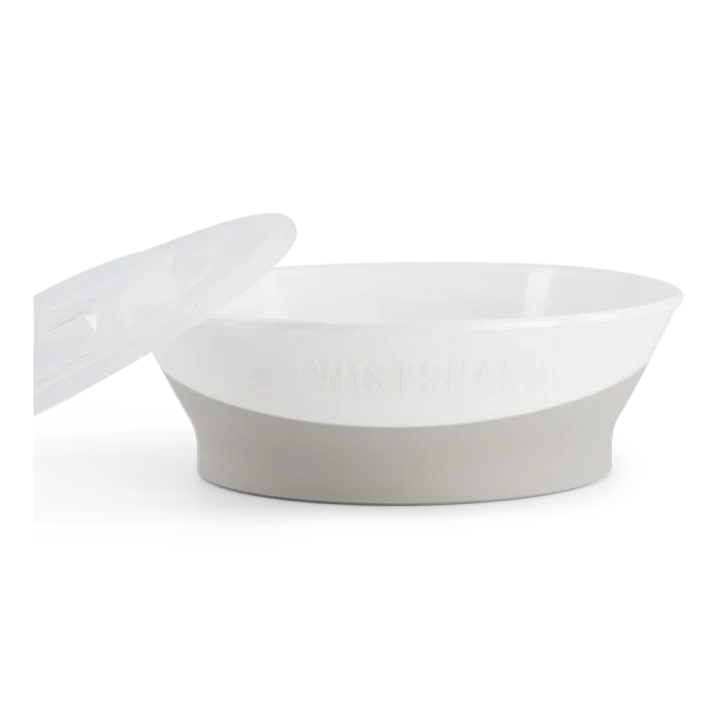 Twistshake Djup tallrik 6 mån+ Vit Twistshake