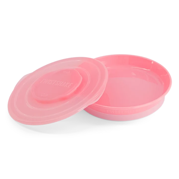 Twistshake Tallrik Pastell Rosa Twistshake