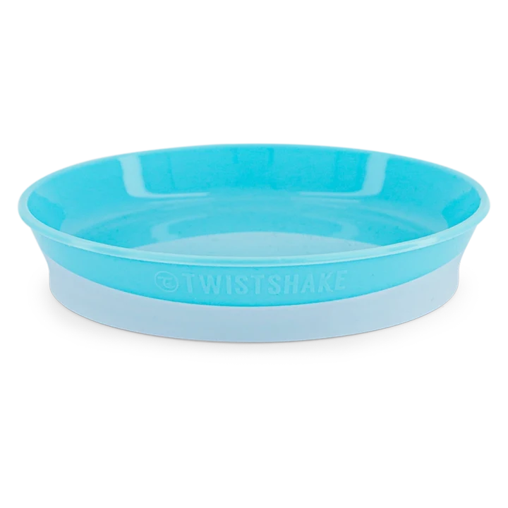 Twistshake Tallrik Pastell Blue Twistshake