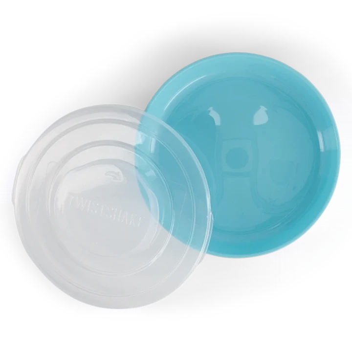 Twistshake Tallrik Pastell Blue Twistshake