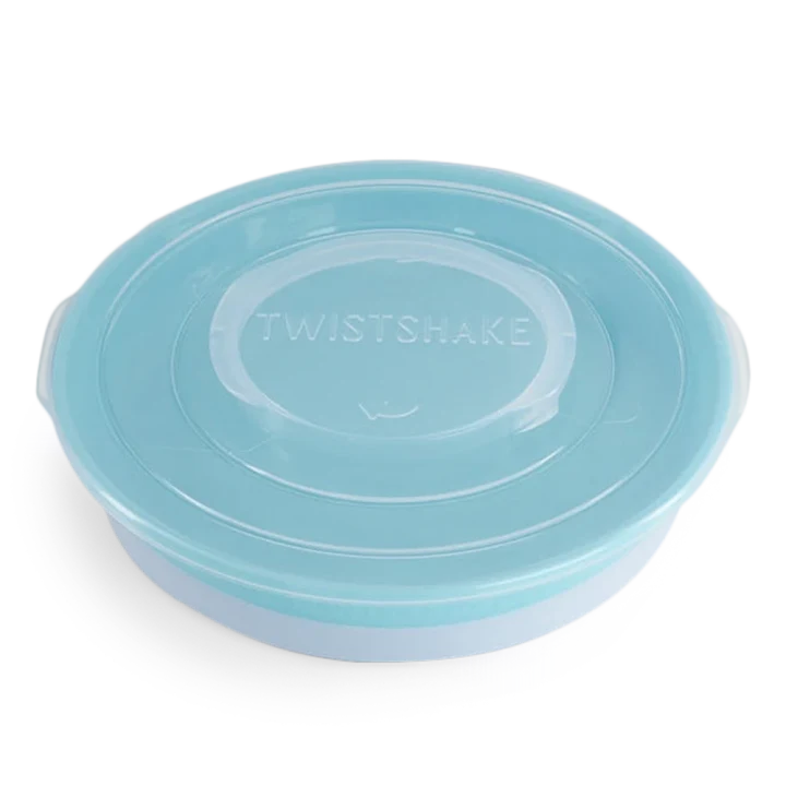 Twistshake Tallrik Pastell Blue Twistshake