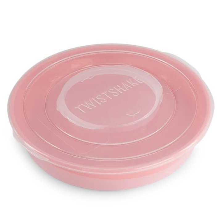 Twistshake Tallrik Pastell Rosa Twistshake