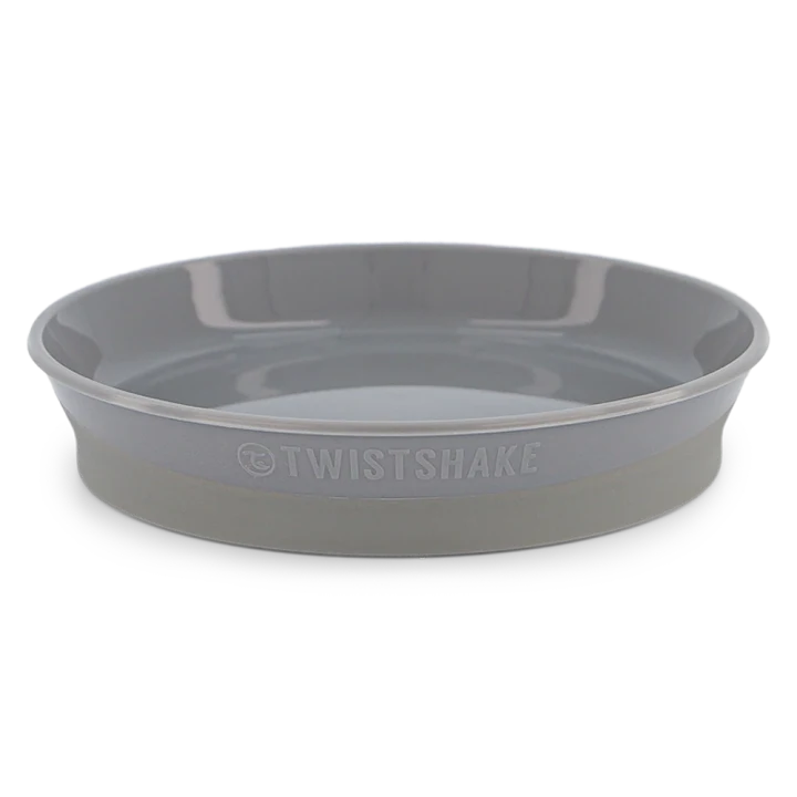 Twistshake Tallrik Pastell Grå Twistshake