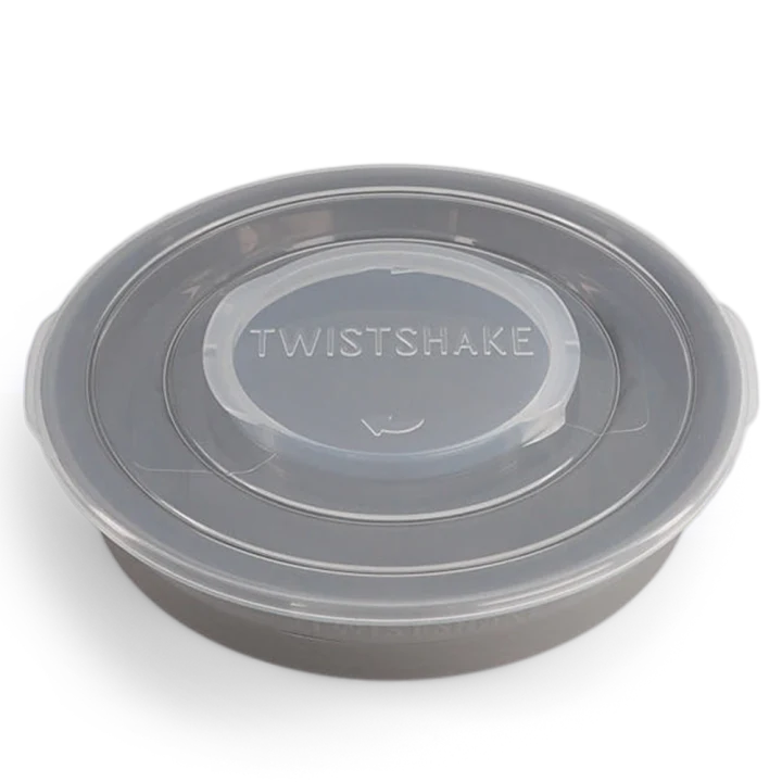 Twistshake Tallrik Pastell Grå Twistshake