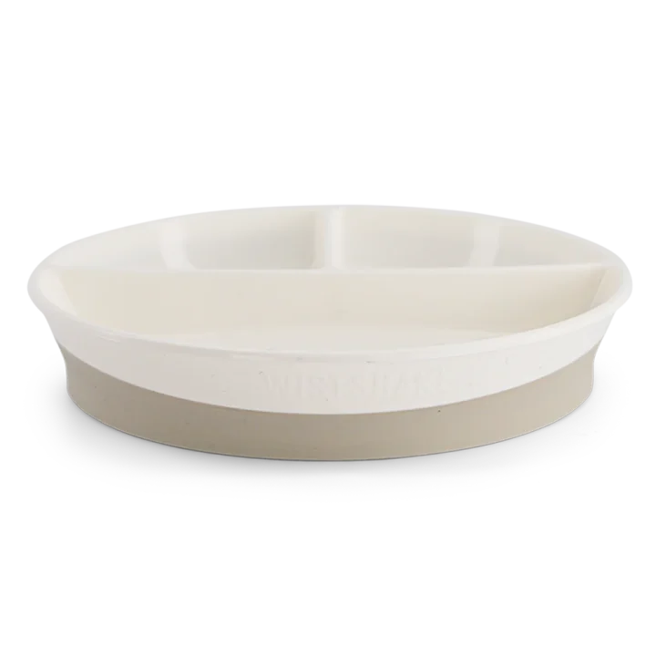 Twistshake Indelad Tallrik 6+m Vit Twistshake