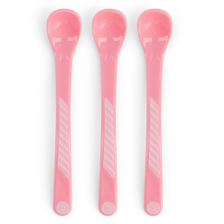 Twistshake 3x Matsked 6+m Pastellrosa Twistshake