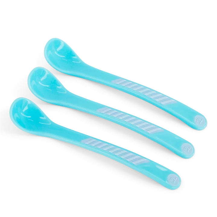 Twistshake 3x Matsked 6+m Pastellblå Twistshake