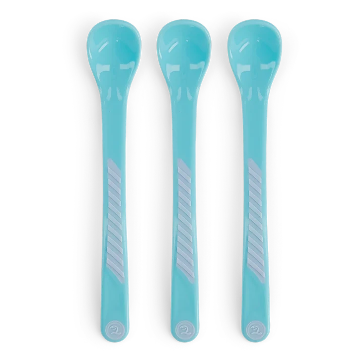 Twistshake 3x Matsked 6+m Pastellblå Twistshake