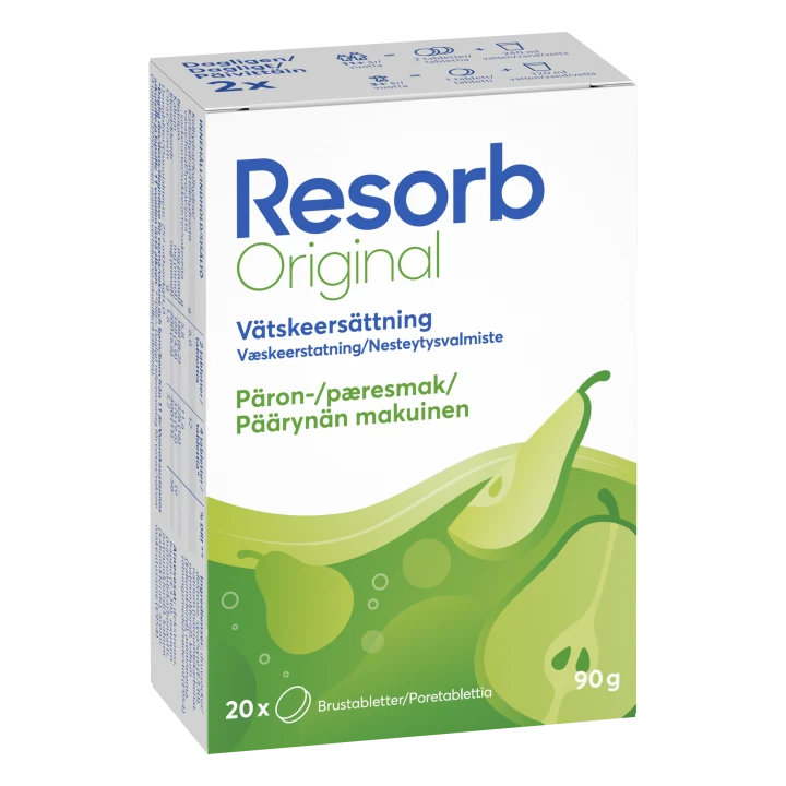 Resorb Original Päron 20 brustabletter Resorb