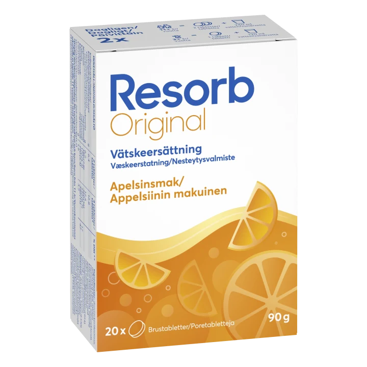 Resorb Original Apelsin 20 brustabletter Resorb