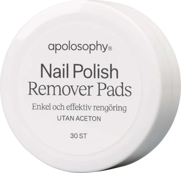 Apolosophy Nail Polish Remover Pads 30 st Apolosophy