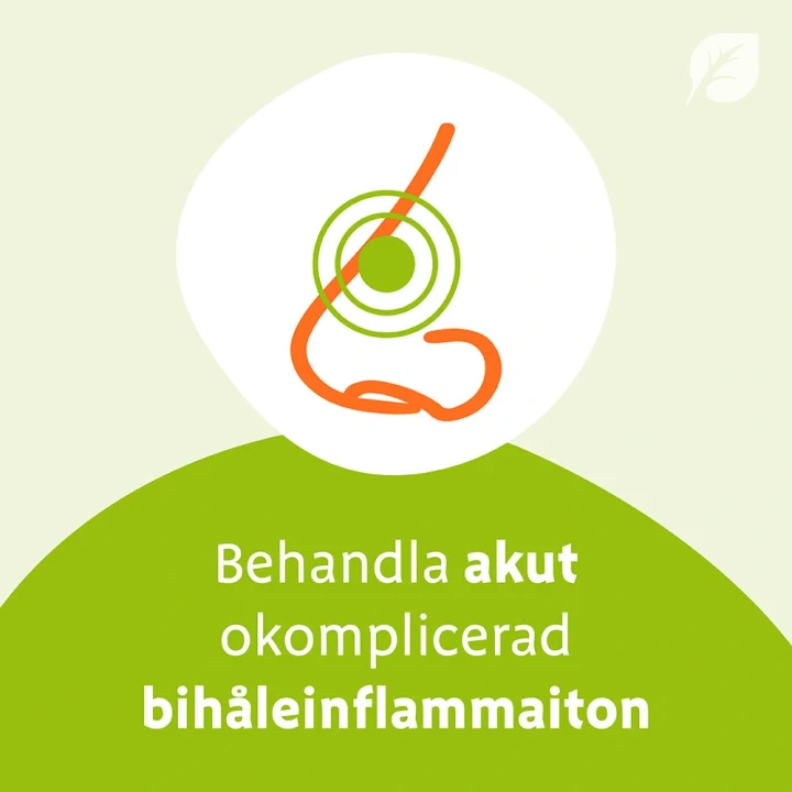 Sinuxol Dragerad tablett 20 st Bionorica, Sinuxol