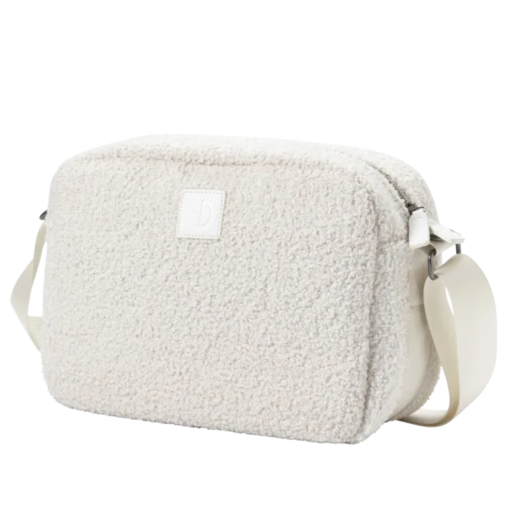 Elodie Changing Bag White Bouclé Elodie Details