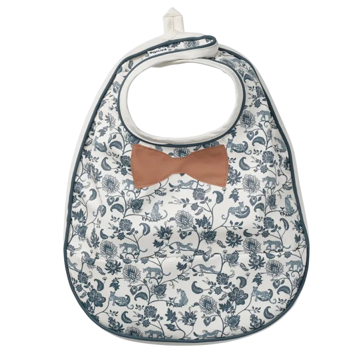 Elodie Baby Bib Garden Leo Toile Bow Elodie Details