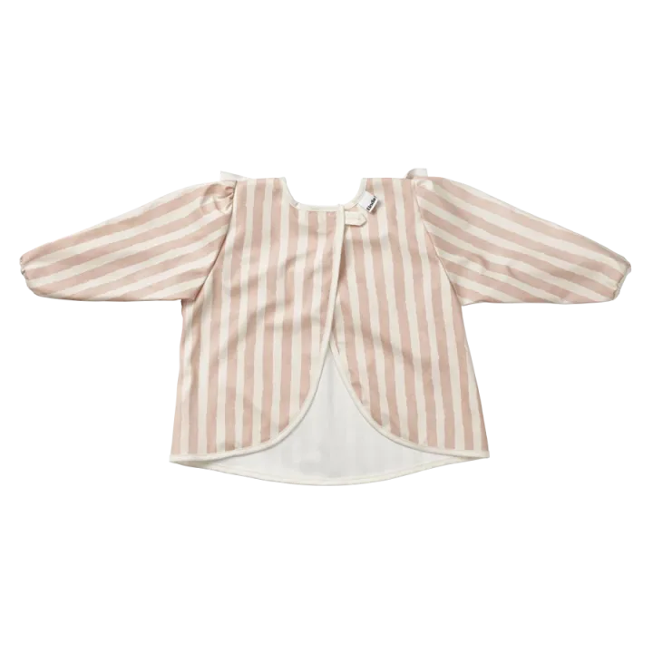 Elodie Longsleeved Baby Bib Candy Stripes Elodie Details
