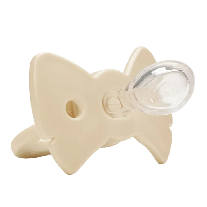 Elodie Binky Bow Oat White 3+ månader Elodie Details