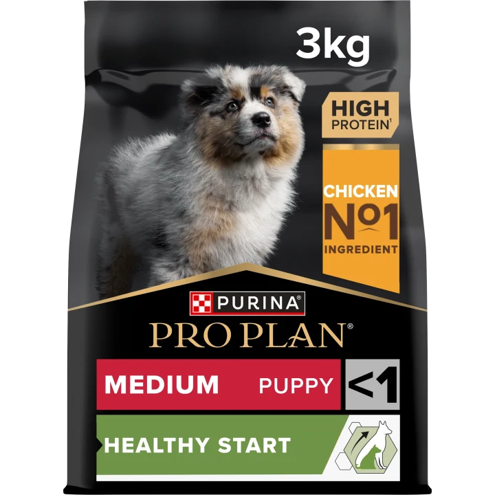 PURINA PRO PLAN Medium Puppy Healthy Start Chicken Torrfoder Hund 3kg Purina Pro Plan