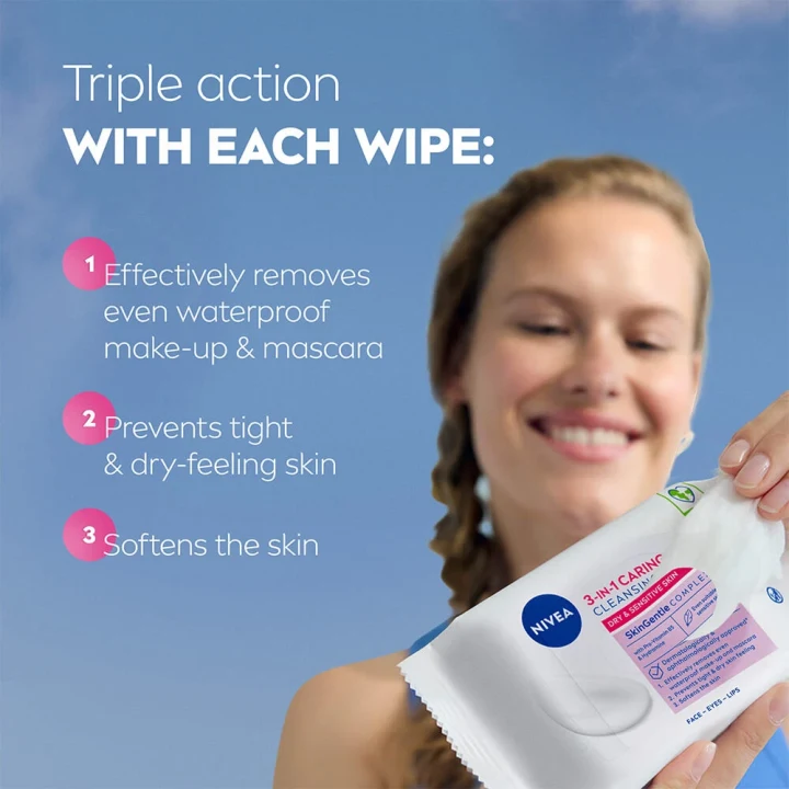 Nivea Daily Essentials Gentle Cleansing Wipes 25 st Nivea