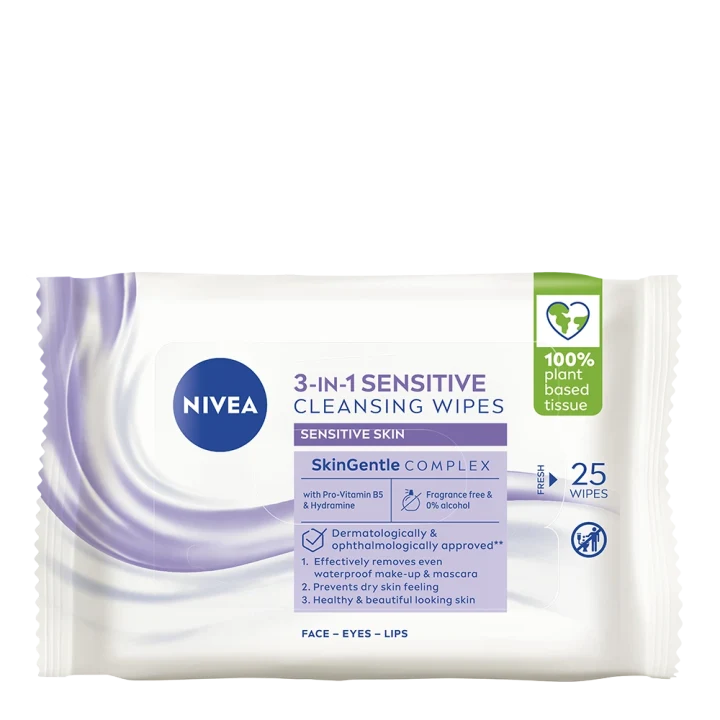 Nivea Sensitive Cleansing Wipes 25 st Nivea