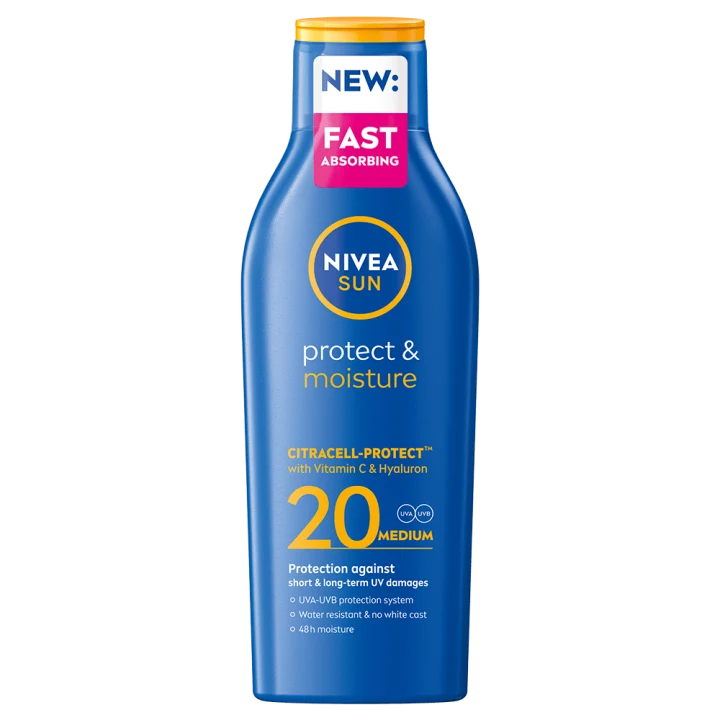 Nivea Sun Protect & Moisture Lotion SPF 20 200 ml Nivea