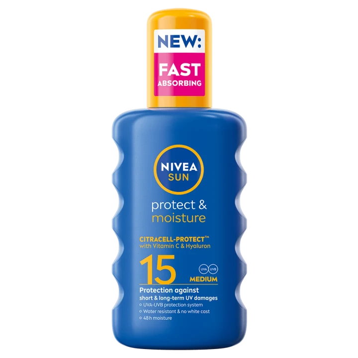 Nivea Sun Protect & Moisture Spray SPF15 200 ml Nivea