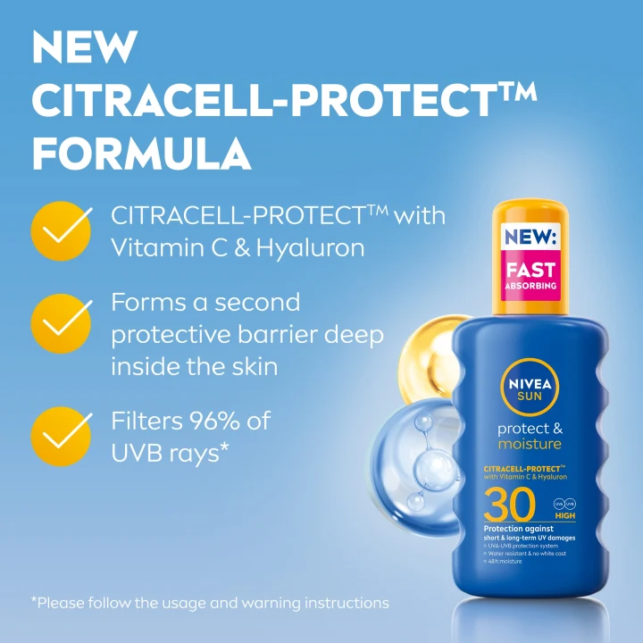 Nivea Sun Protect & Moisture Spray SPF30 200 ml Nivea