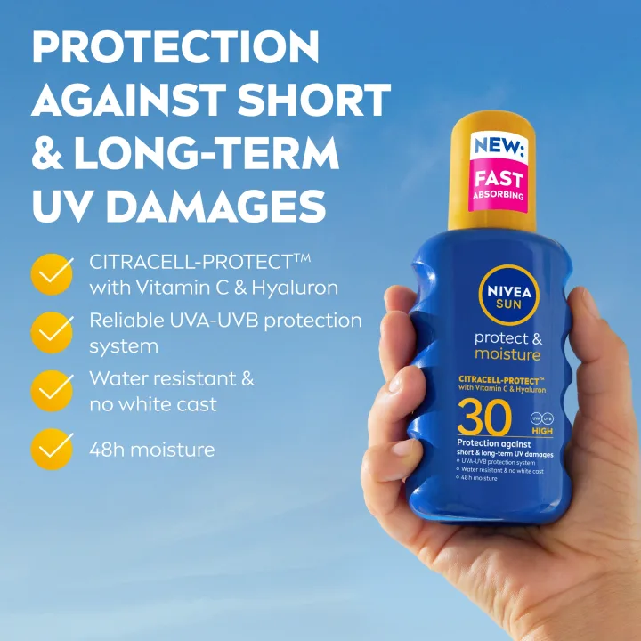Nivea Sun Protect & Moisture Spray SPF30 200 ml Nivea