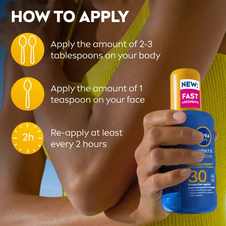 Nivea Sun Protect & Moisture Spray SPF30 200 ml Nivea