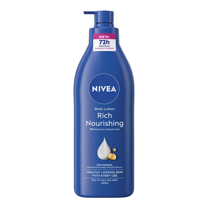 Nivea Body Essentials Caring Milk Pump 400 ml Nivea