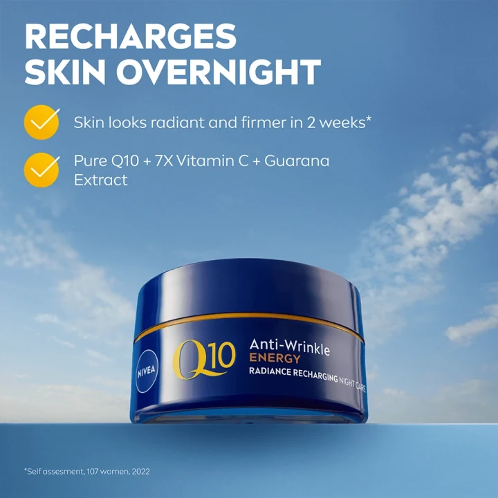 Nivea Q10 Energy Recharging Night Cream 50 ml Nivea