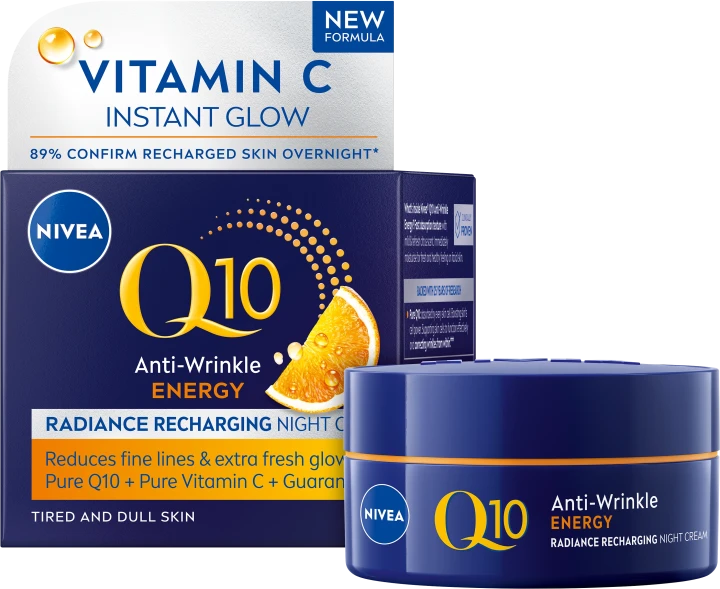 Nivea Q10 Energy Recharging Night Cream 50 ml Nivea