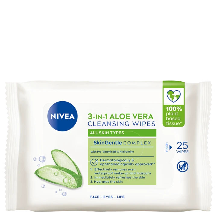 Nivea Naturally Good Wipes 25 st Nivea