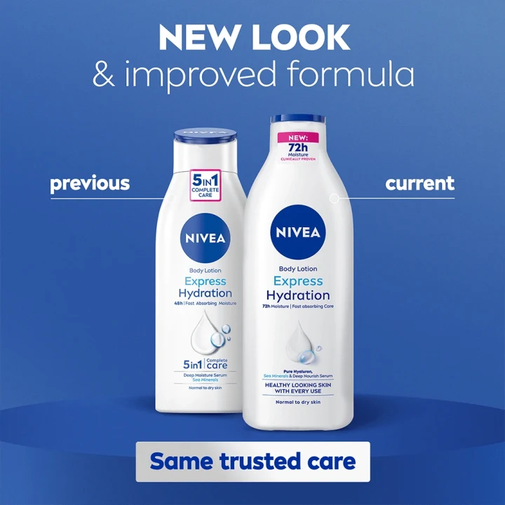 Nivea Express Hydration Body Lotion 400 ml Nivea