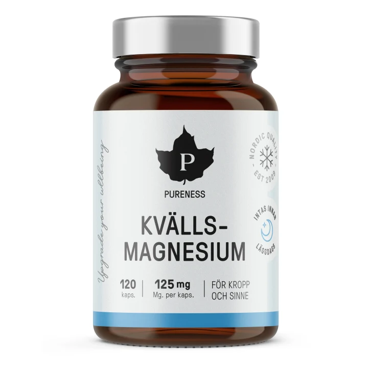 Pureness Kvällsmagnesium  120 kapslar Pureness