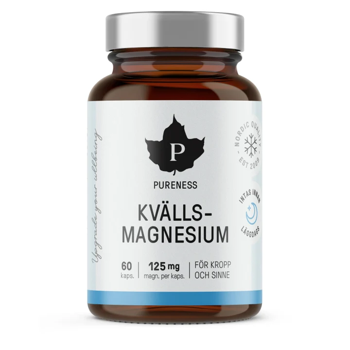 Pureness Kvällsmagnesium  60 kapslar Pureness