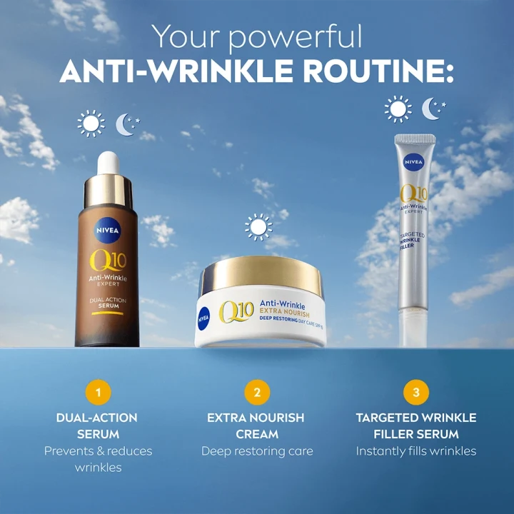 Nivea Q10 Extra Nourish Day Cream SPF 15 50 ml Nivea