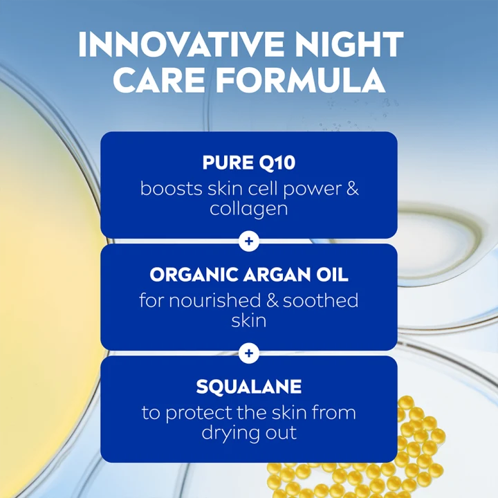 Nivea Q10 Extra Nourish Night Cream 50 ml Nivea