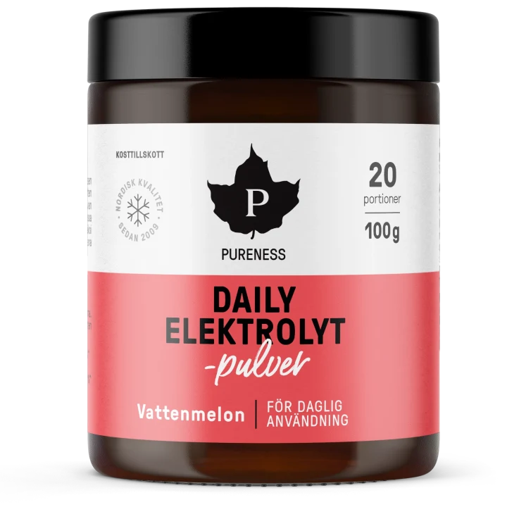 Pureness Daily Elektrolytpulver Vattenmelon 100 g Pureness