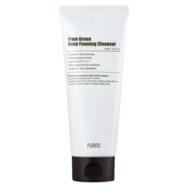 Purito From Green Deep Foaming Cleanser 150ml Purito