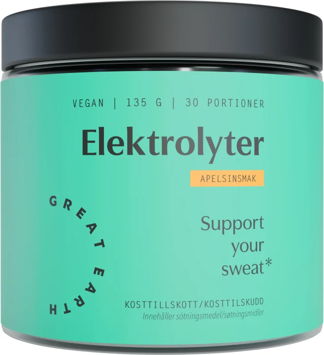 Great Earth Elektrolyter Apelsin 135 g Great Earth