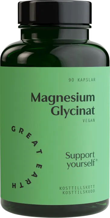 Great Earth Magnesiumglycinat 90 st Great Earth