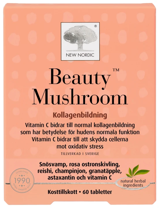 New Nordic Beauty Mushroom 60 st New Nordic