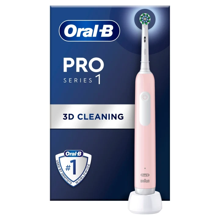 Oral-B Eltandborste Pro1 Pink Oral-B
