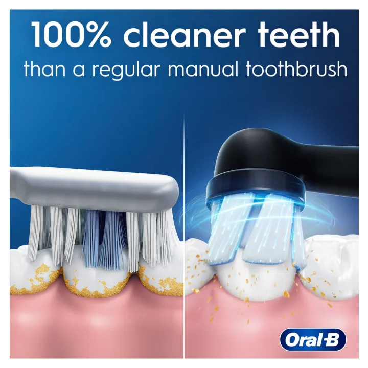 Oral-B Eltandborste iO2 Duo Night Black/Calm Pink Oral-B