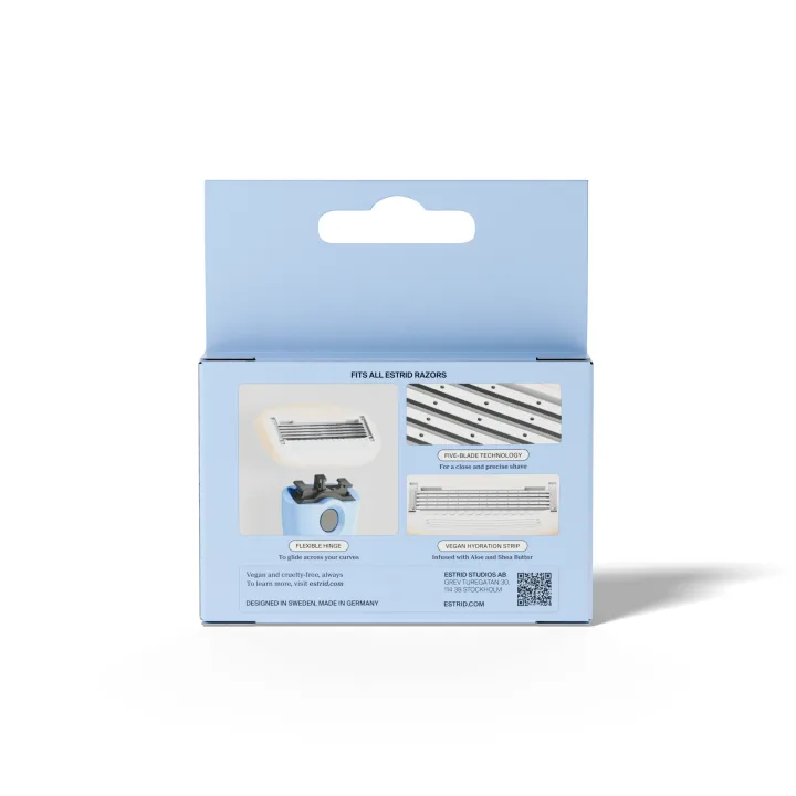 Estrid Body Razor Blades Refill 8 st Estrid