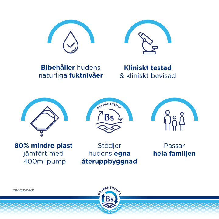 Bepanthen Derma Gentle Body Cleanser Daily Wash Gel Refill 400 ml Bepanthen